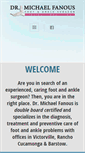Mobile Screenshot of drmichaelfanous.com